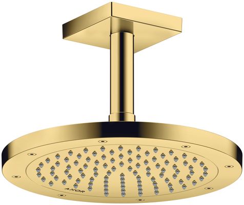 Hansgrohe Decken-Anschlussstück Axor DN 15 100 mm eckig PGO, 92 mm, Farbe gold Bild 4