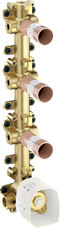 Hansgrohe Grundkörper AXOR One, für Thermostatmodul Unterputz 3 Verbraucher Bild 1