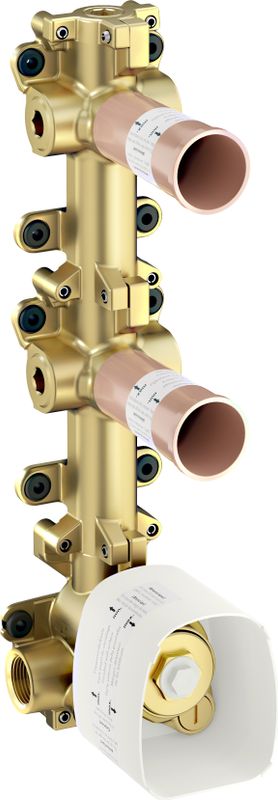 Hansgrohe Grundkörper AXOR One, für Thermostatmodul Unterputz 2 Verbraucher Bild 1