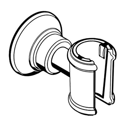 Hansgrohe Brausenhalter Axor Montreux BBC, Farbe black chrome Bild 4