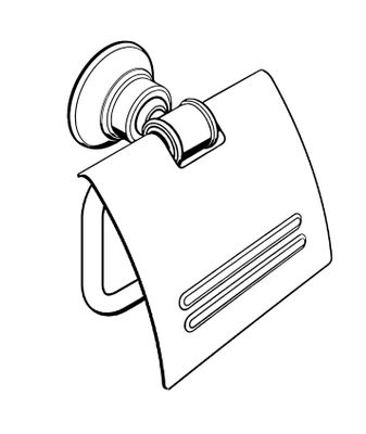 Hansgrohe Papierrollenhalter Axor Montreux BN, 158 x 106 x 106 mm, Farbe nickel Bild 4