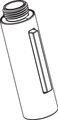 Hansgrohe Ausziehbrause Axor 115 mm, Farbe silberfarben Bild 2