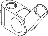 Hansgrohe Schieber Axor Uno Brausenstange komplett verchromt Durchmesser 22 mm, Farbe hochglanz Bild 2