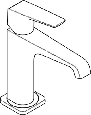 Hansgrohe Waschtischmischer 130 Axor Citterio E, ohne Zugstange Hebelgriff BRG, Farbe red gold Bild 4