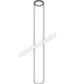 Hansgrohe Steigrohr Axor Carlton Duschkombi, Farbe silberfarben Bild 2