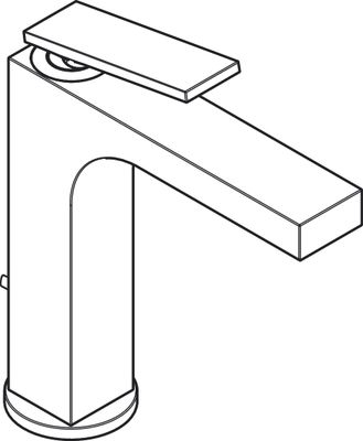 Hansgrohe Waschtischmischer 160 Axor Citterio, mit Hebelgriff und Zugstange, Farbe chrom Bild 4
