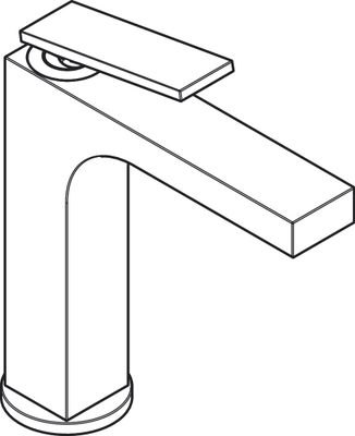 Hansgrohe Waschtischmischer 160 Axor Citterio Hebelgr.ohne Ablaufg.Rautenschliff, Farbe chrom Bild 4
