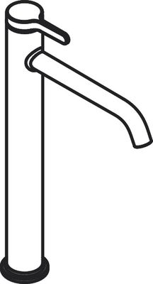 Hansgrohe Waschtischmischer 260 Axor One, mit Hebelgriff, ohne Ablaufgarnitur, Farbe chrom Bild 4