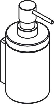Hansgrohe Lotionspender Axor Universal Circular, 182 x 76 x 107 mm, Farbe chrom Bild 4