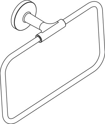 Hansgrohe Hadtuchring Axor Universal Circular BRG, 175 x 216 x 216 mm, Farbe gold Bild 5