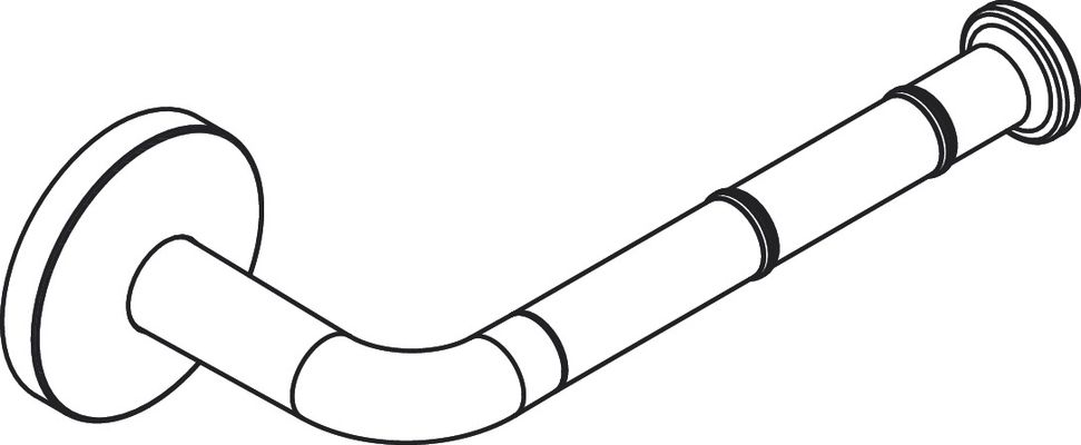 Hansgrohe Toilettenpapierhalter Axor Universal Circular BB, 55 x 83 x 83 mm, Farbe Messing Bild 5