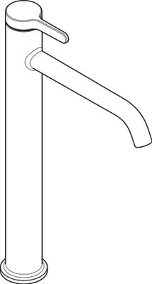 Hansgrohe Waschtischmischer 260 Axor One, mit Hebelgriff, ohne Ablaufgarnitur, Farbe chrom Bild 5