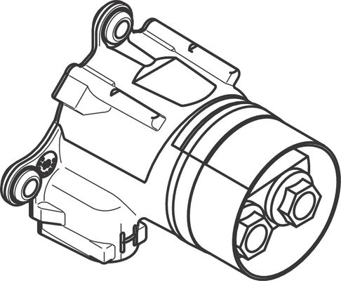 Hansgrohe UP-Grundkörper, für Wandwaschtischmischer, DN 15, Farbe chrom Bild 4