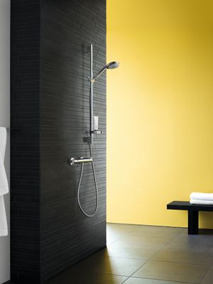 Hansgrohe Brauseset Croma 100 Multi, mit Unica'C Typ 65 und Cassetta Seifenschale, Farbe chrom Bild 3