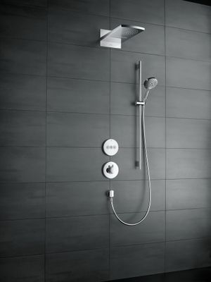 Hansgrohe Brausegarnitur Raindance Select S 120 3-strahlig, EcoSmart, 900 mm, verchromt, Farbe chrom Bild 3