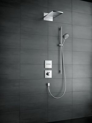 Hansgrohe Brausegarnitur Raindance Select S 120 3-strahlig, EcoSmart, 900 mm, verchromt, Farbe chrom Bild 4
