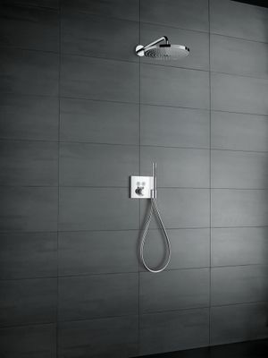 Hansgrohe Kopfbrause Raindance Select S 300, 2jet 300 mm, mit Brausearm 390 mm, 1463 x 580 x 380 x 580 x 580 mm, Farbe chrom Bild 4