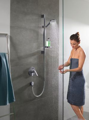Hansgrohe Wandanschlussbogen Fix-Fit S 1/2" verchromt, Farbe chrom Bild 3