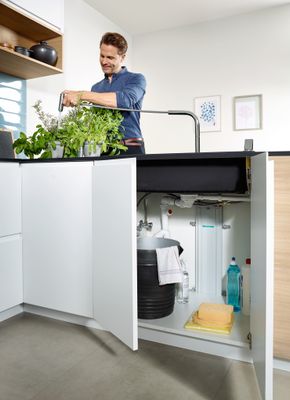 Hansgrohe 2-Loch SPTM 200 Metris Select M71 Ausziehauslauf 1jet sBox, 320 mm, Farbe chrom Bild 9