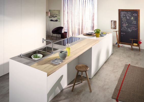 Hansgrohe 2-Loch SPTM 200 Metris Select M71 Ausziehbrause 2jet sBox, 320 mm, Farbe chrom Bild 11