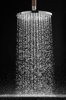 Hansgrohe Kopfbrause Raindance Air 240 mm, mit Brausearm verchromt, Brausearm 389 mm, 136 x 503 x 240 x 503 x 503 mm, Farbe chrom Bild 4