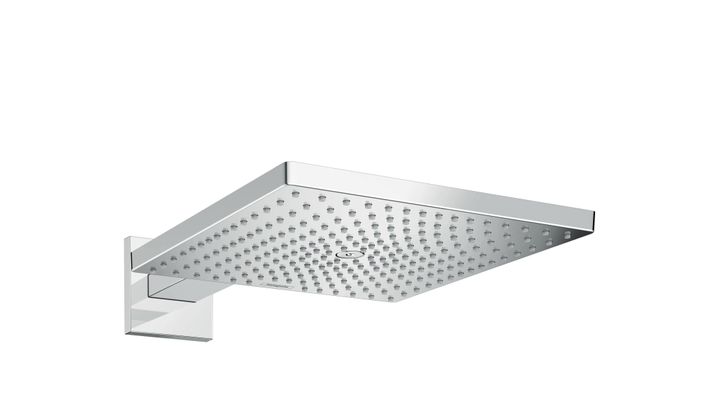 Hansgrohe Kopfbrause Raindance E 300 1jet EcoSmart 9 l/min, Brausearm 390 mm, 110 x 300 x 540 x 540 mm, Farbe chrom Bild 2