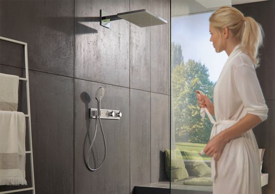 Hansgrohe Handbrause Raindance Select S 120 EcoSmart, 194 mm, Farbe chrom Bild 14