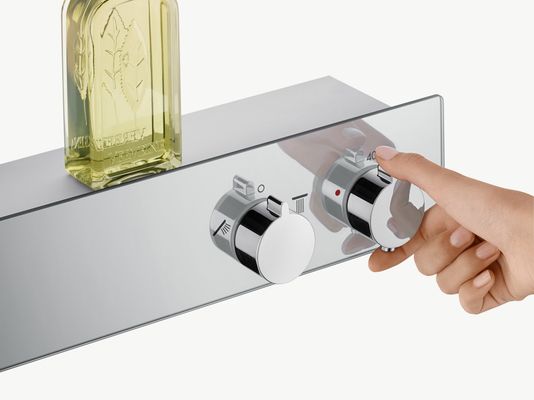 Hansgrohe Thermostat Universal ShowerTablet 600 2 Verbraucher, DN 15, Farbe chrom Bild 4