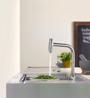 Hansgrohe 2-Loch SPTM 200 Metris Select M71 Ausziehbrause 2jet sBox, 320 mm, Farbe chrom Bild 26