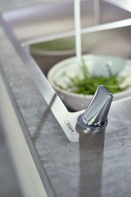 Hansgrohe 2-Loch SPTM 200 Metris Select M71 Ausziehbrause 2jet sBox, 320 mm, Farbe chrom Bild 5