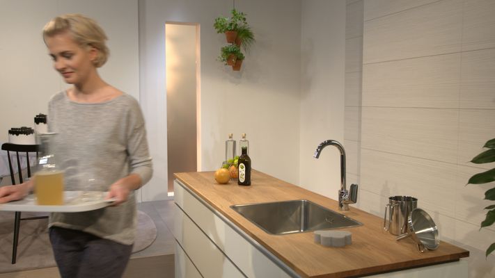Hansgrohe Spültischmischer 260 Logis M31 1jet, 332 mm, Farbe chrom Bild 4