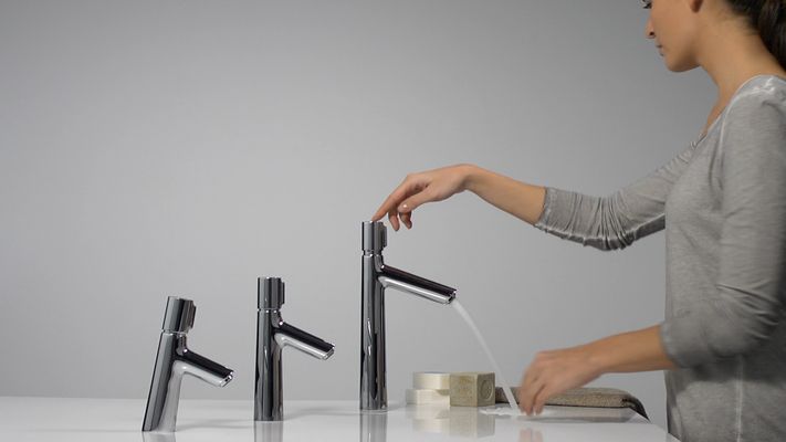 Hansgrohe Waschtischmischer 80 Talis Select S, ohne Ablaufgarnitur, Farbe chrom Bild 3