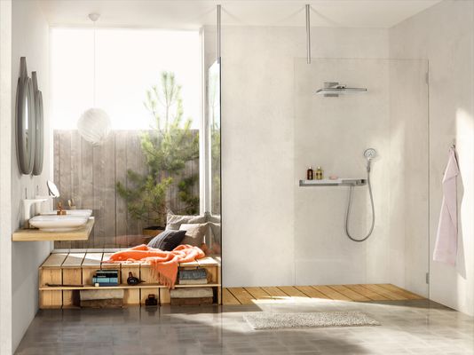 Hansgrohe Thermostat Universal ShowerTablet Select 700 AP 2 Verbr. weiss / chrom, DN 15, Farbe weiß, chrom Bild 4