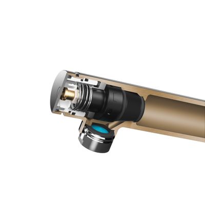 Hansgrohe Spültischmischer 320 Metris Select M71 1jet edelstahl-optik, 365 mm, Farbe silber Bild 2