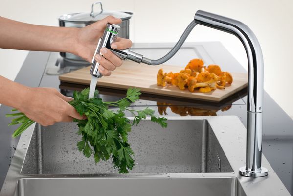 Hansgrohe 2-Loch SPTM 200 Metris Select M71 Ausziehbrause 2jet sBox, 320 mm, Farbe chrom Bild 31