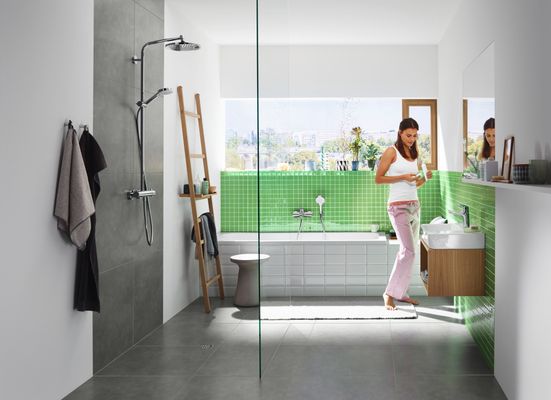 Hansgrohe Einzelhaken Durchmesser: 18 mm, Tiefe 42 mm, verchromt, 18 x 42 x 42 mm, Farbe chrom Bild 4