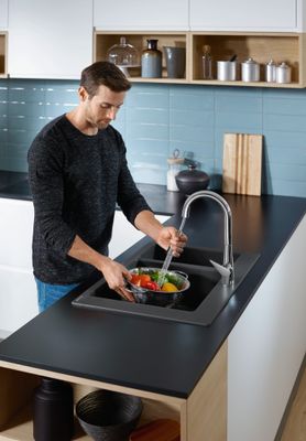 Hansgrohe Spültischmischer 160 Talis M51 Ausziehbrause 2jet sBox, 350 mm, Farbe chrom Bild 7