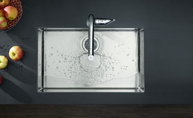 Hansgrohe Spültischmischer 320 Metris Select M71 Ausziehauslauf 1jet sBox, 445 mm, Farbe chrom Bild 5
