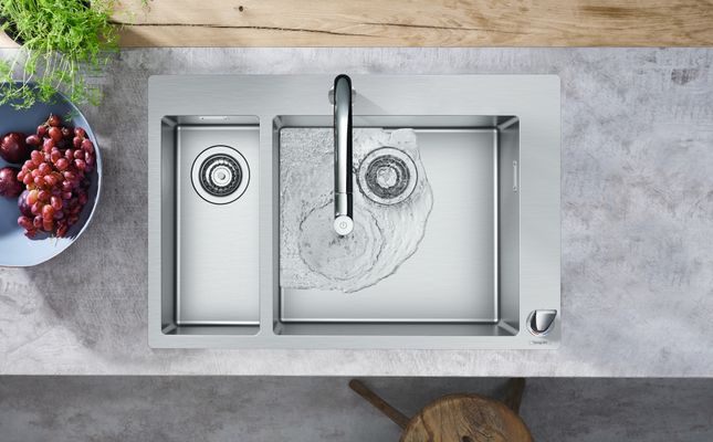Hansgrohe 2-Loch SPTM 200 Metris Select M71 Ausziehbrause 2jet sBox, 320 mm, Farbe chrom Bild 34