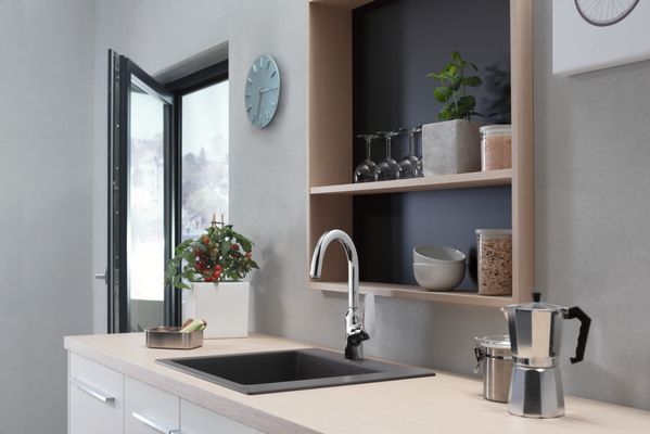 Hansgrohe Spültischmischer 220 Focus M42 1jet, 348 mm, Farbe chrom Bild 3