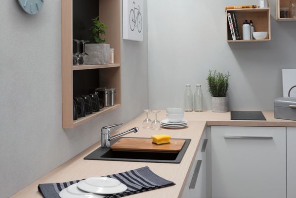 Hansgrohe Spültischmischer 100 Focus M42 1jet, 145 mm, Farbe chrom Bild 4
