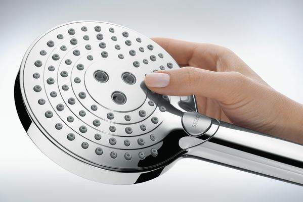 Hansgrohe Handbrause Raindance Select S 120 EcoSmart, 194 mm, Farbe chrom Bild 2