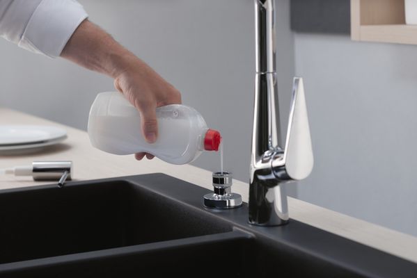 Hansgrohe Spülmittelspender A51, Farbe chrom Bild 2