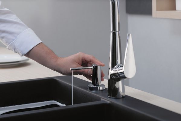 Hansgrohe Spülmittelspender A51, Farbe chrom Bild 4
