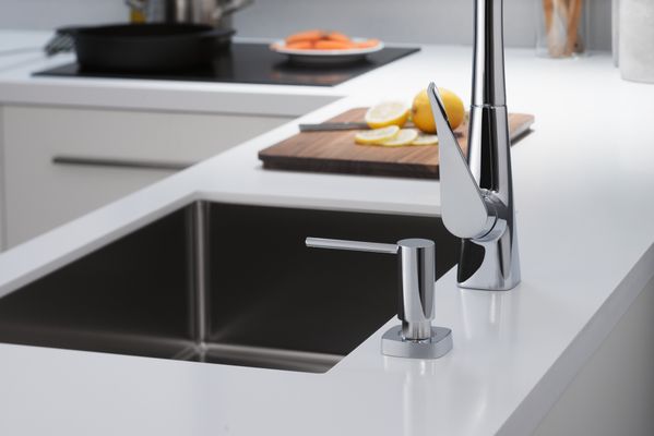 Hansgrohe Spülmittelspender A71, Farbe chrom Bild 2