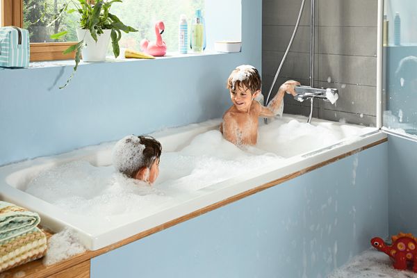 Hansgrohe Showerpipe Croma E 280 1jet, mit Wannenthermostat, 1660 x 306 x 487 mm, Farbe chrom Bild 11