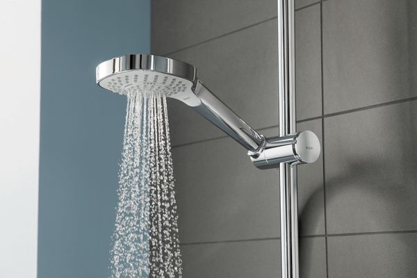Hansgrohe Brauseset Croma Select E 110 Multi EcoSmart, mit Unica Typ 90 weiss / chrom, Farbe weiß, chrom Bild 6