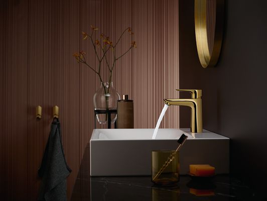 Hansgrohe Waschtischmischer 110 Talis E PGO, Farbe gold Bild 3