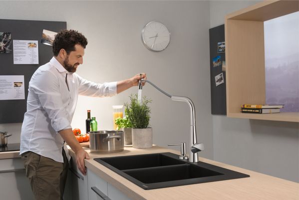 Hansgrohe Spülmittelspender A51, Farbe chrom Bild 10