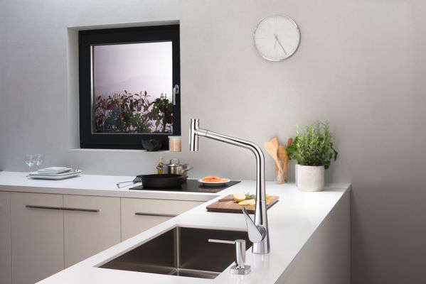 Hansgrohe Spülmittelspender A71, Farbe chrom Bild 4